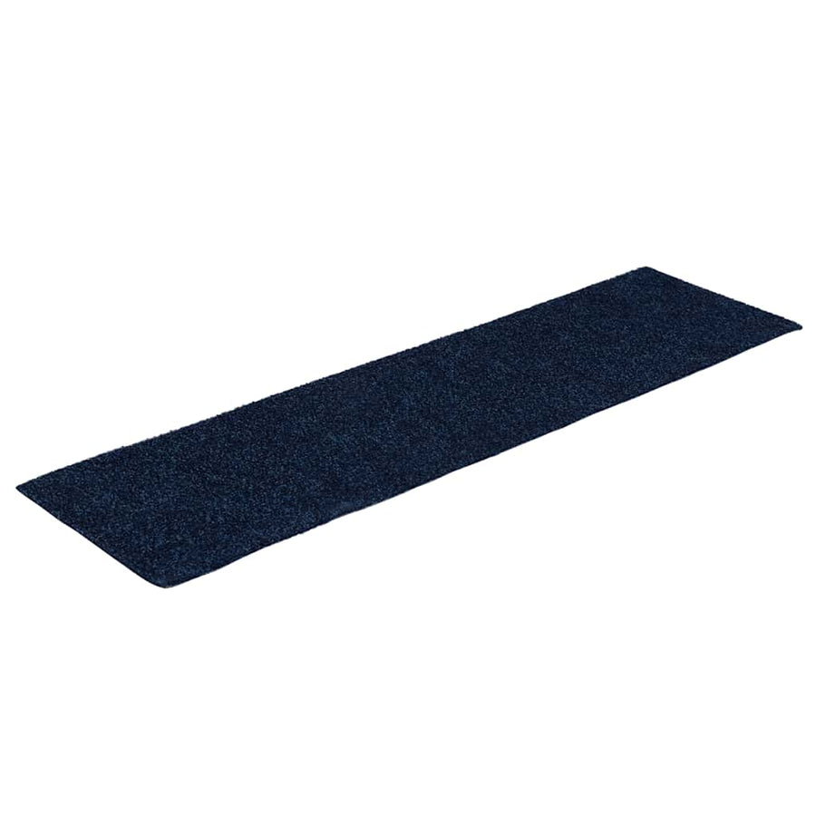Trapmatten zelfklevend 30 stuks 76x20 cm rechthoekig marineblauw