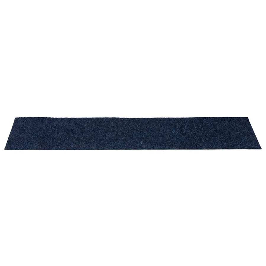 Trapmatten zelfklevend 30 stuks 76x20 cm rechthoekig marineblauw