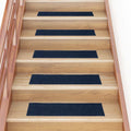 Trapmatten zelfklevend 30 stuks 76x20 cm rechthoekig marineblauw