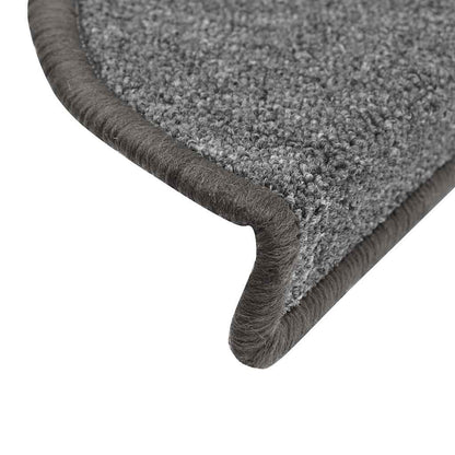 Trapmatten 56x17x3 cm 30 st donkergrijs
