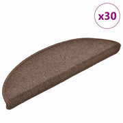 Trapmatten 30 stuks koffiebruin 56x17x3 cm