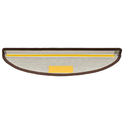 Trapmatten 30 st 56x17x3 cm koffiebruin