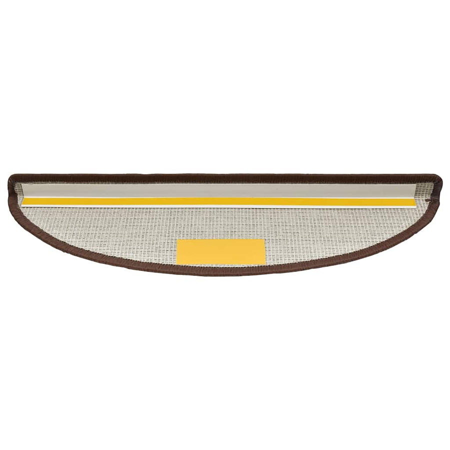 Trapmatten 30 st 56x17x3 cm koffiebruin