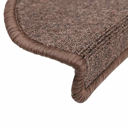Trapmatten 30 st 56x17x3 cm koffiebruin