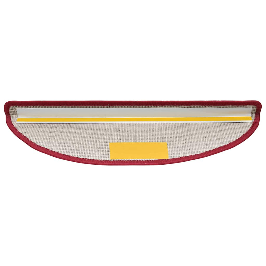 Trapmatten 30 st 56x17x3 cm bordeauxrood