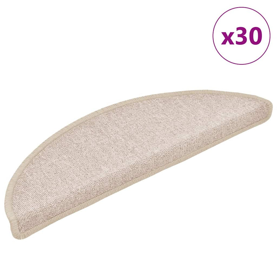 Trapmatten 30 st 56x17x3 cm taupe