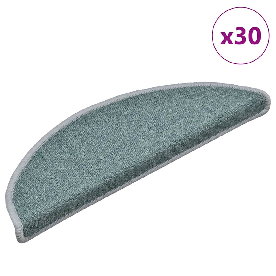 Trapmatten 30 st 56x17x3 cm blauw