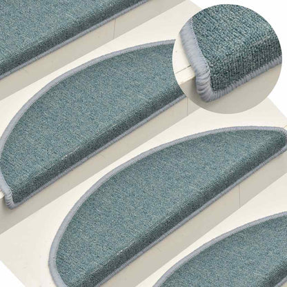Trapmatten 30 st 56x17x3 cm blauw