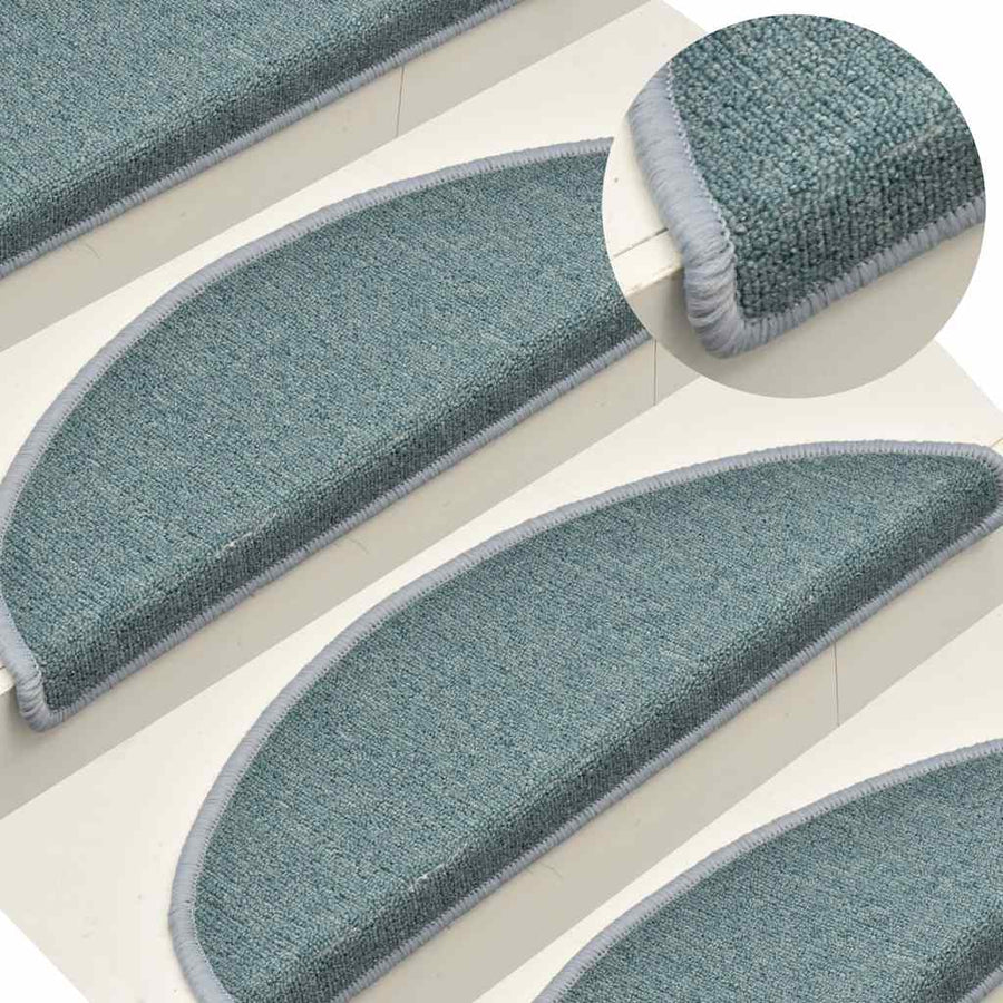 Trapmatten 30 st 56x17x3 cm blauw