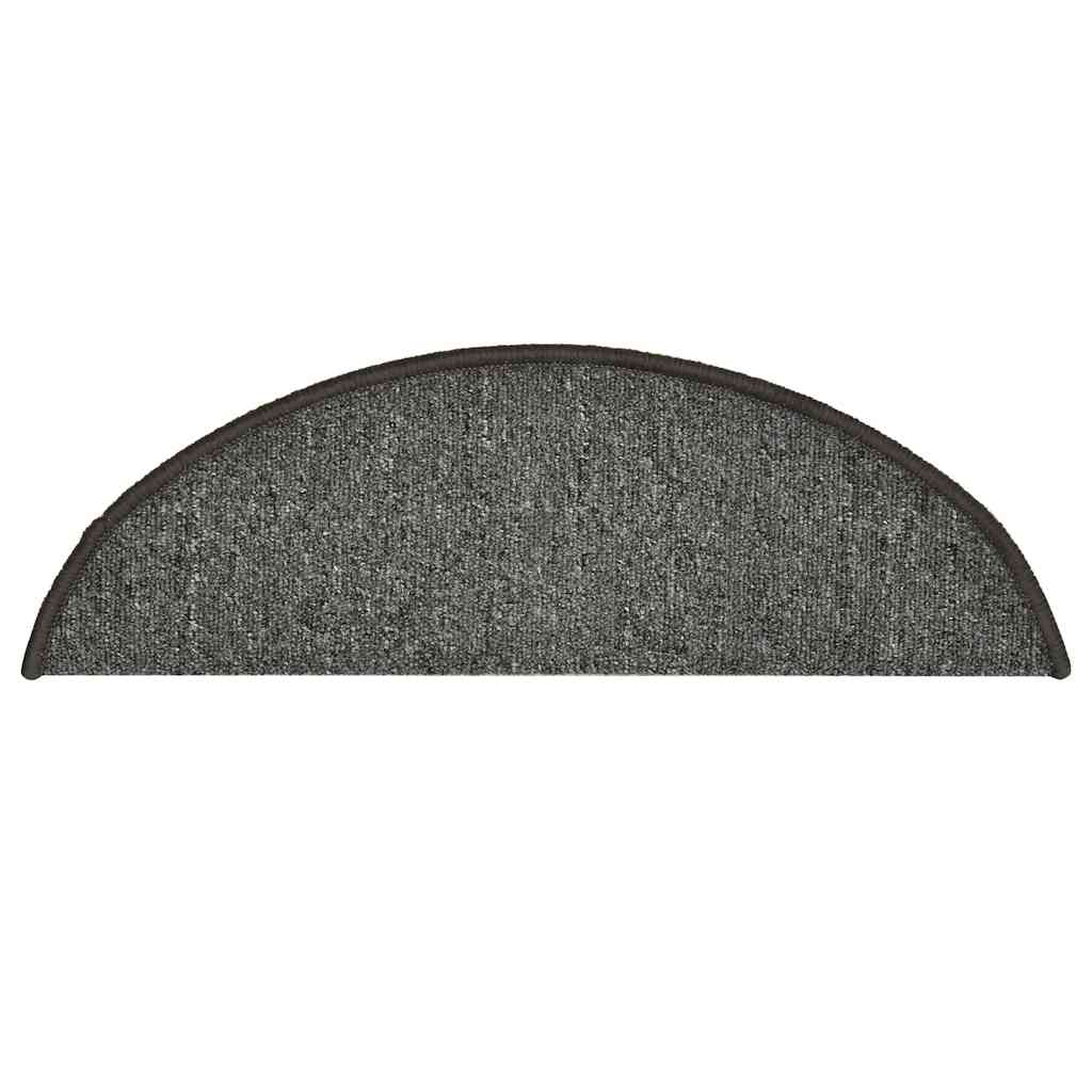 Trapmatten 56x17x3 cm 30 st donkergrijs