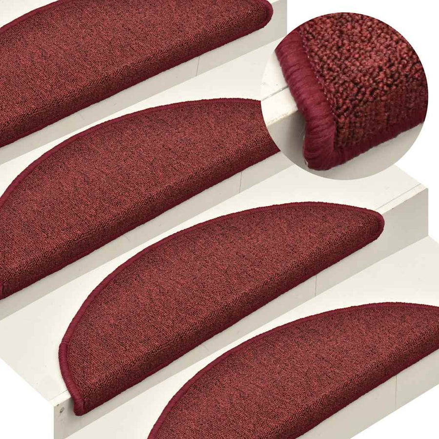 Trapmatten 30 st 56x17x3 cm rood