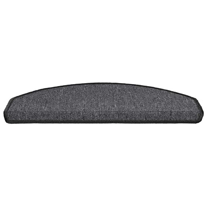 Trapmatten 30 stuks 65x24x4 cm Antraciet Halfrond Groot