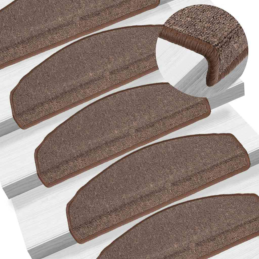 Trapmatten 30 st 65x24x4 cm koffiebruin