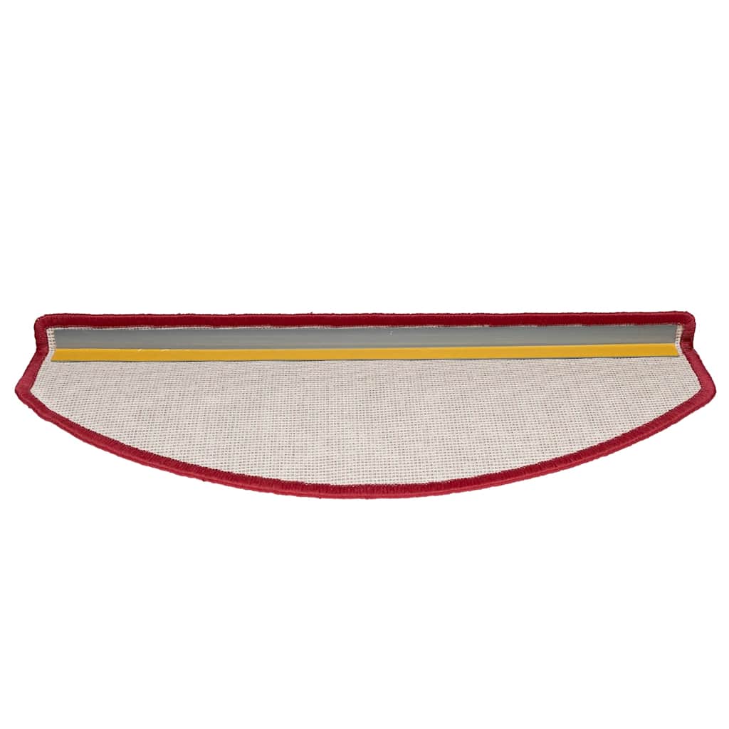 Trapmatten 30 st 65x24x4 cm bordeauxrood