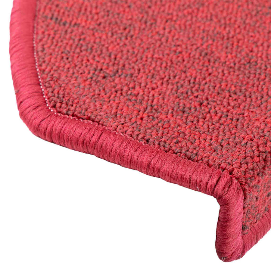 Trapmatten 30 st 65x24x4 cm bordeauxrood