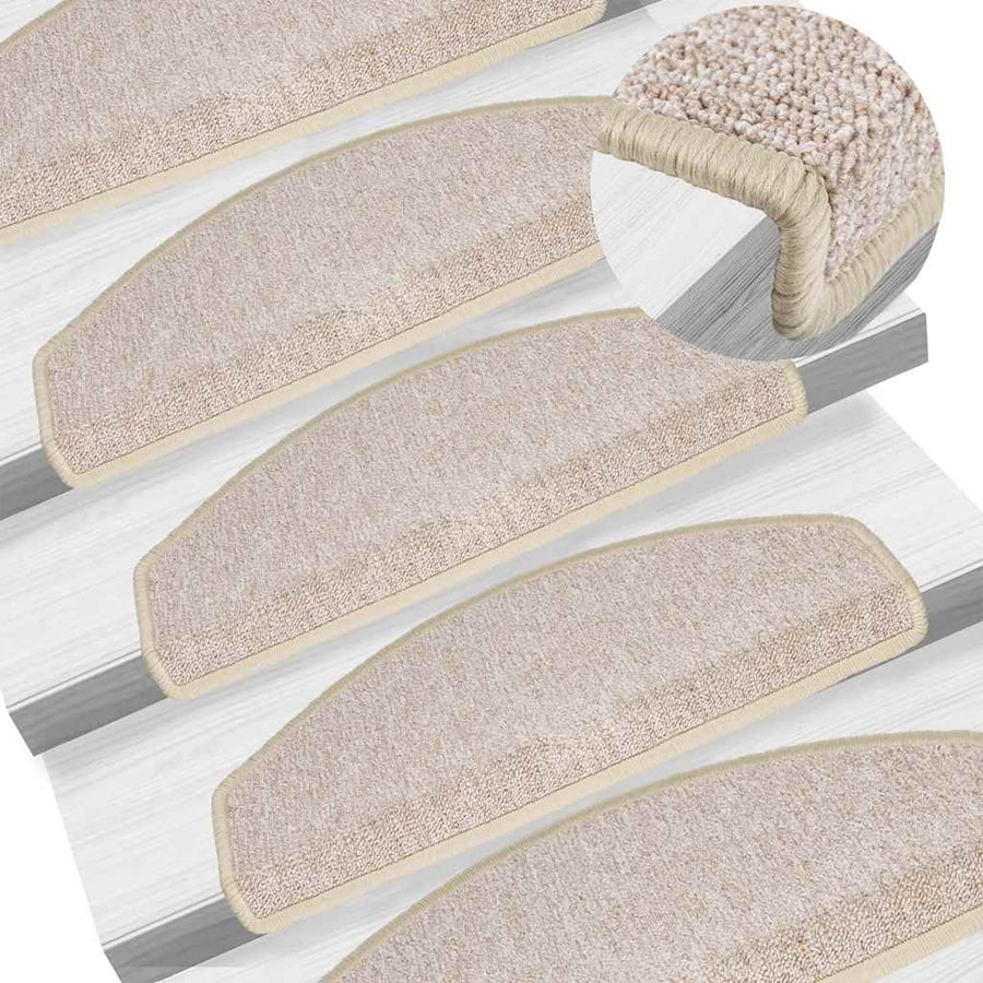 Trapmatten 30 st 65x24x4 cm taupe