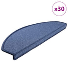 Trapmatten 30 st 65x24x4 cm blauw halfrond