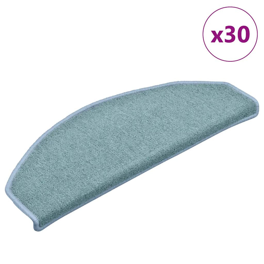 Trapmatten 30 st 65x24x4 cm blauw