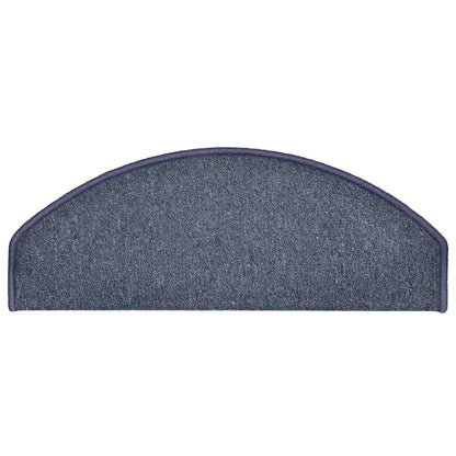 Trapmatten 30 st 65x24x4 cm donkergrijs en blauw