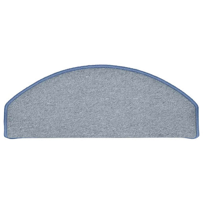Trapmatten 30 st 65x24x4 cm lichtgrijs en blauw