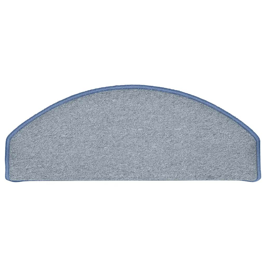 Trapmatten 30 st 65x24x4 cm lichtgrijs en blauw