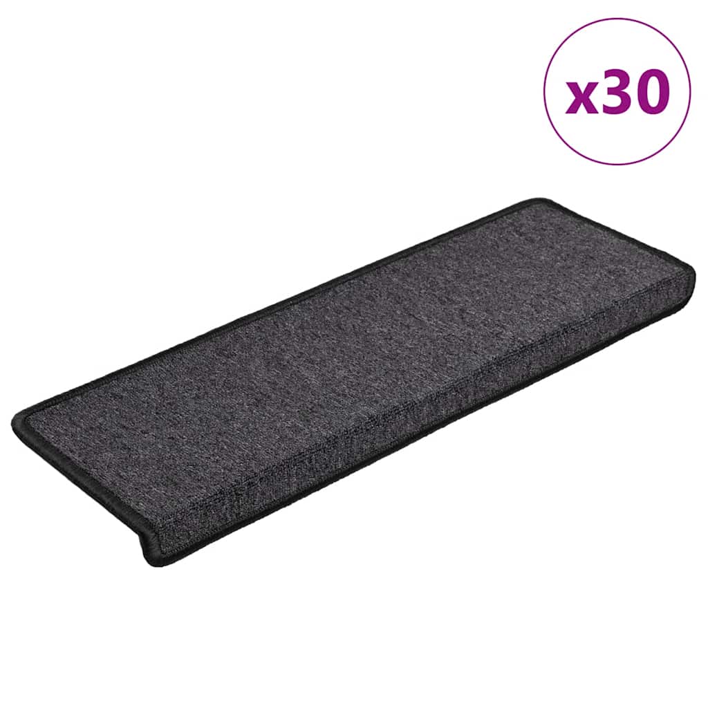 Trapmatten 30 st 65x21x4 cm antraciet