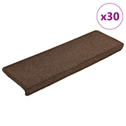 Trapmatten 30 st 65x21x4 cm koffiebruin