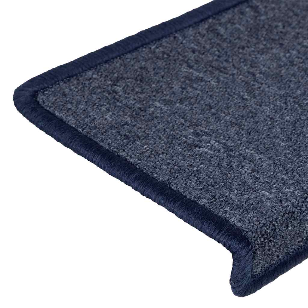 Trapmatten 30 st 65x21x4 cm grijs en blauw