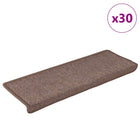 Trapmatten 30 stuks 65x21x4 cm bruin