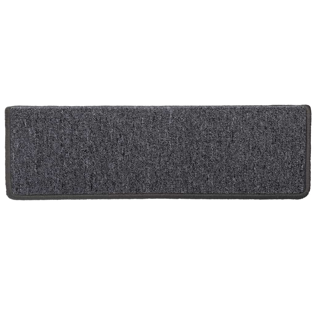 Trapmatten 30 st 65x21x4 cm grijs en zwart