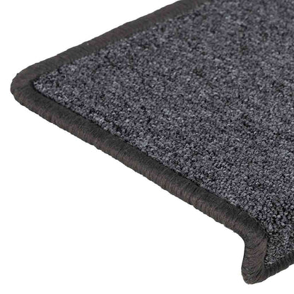 Trapmatten 30 st 65x21x4 cm grijs en zwart