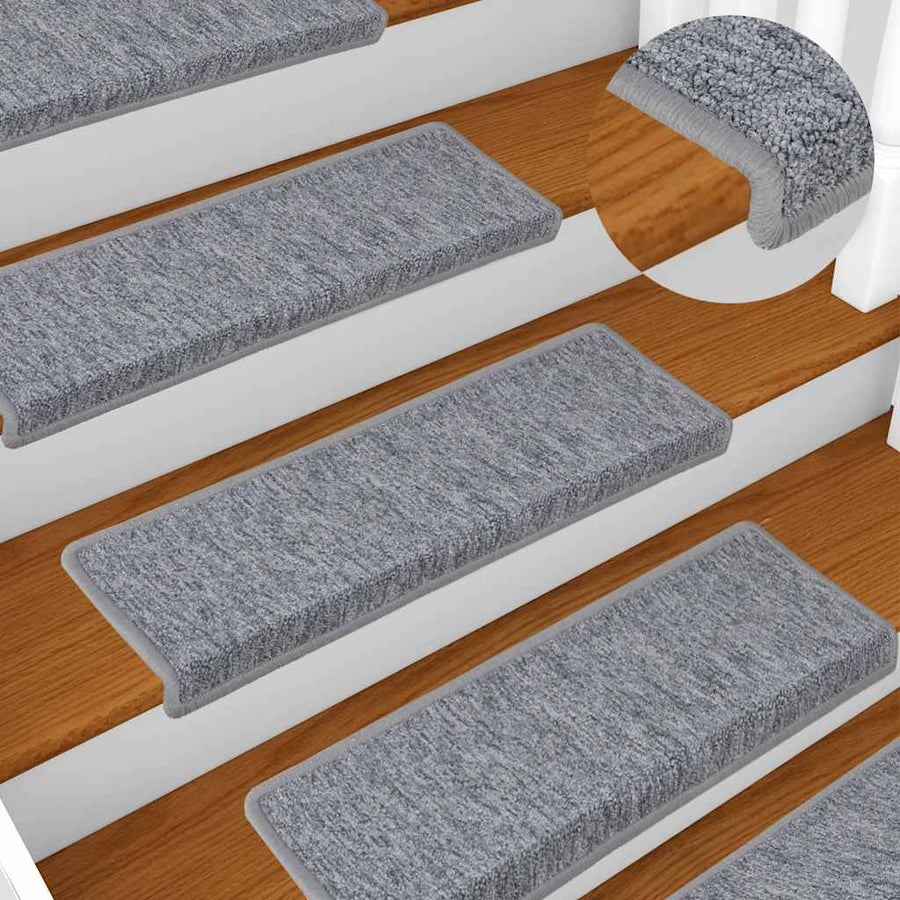 Trapmatten 30 st 65x21x4 cm wit en grijs