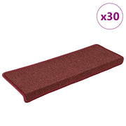 Trapmatten 30 st 65x21x4 cm bordeaux