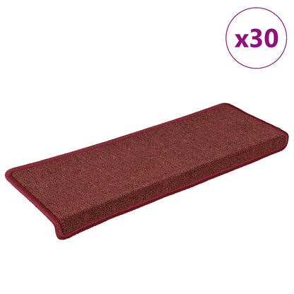 Trapmatten 30 st 65x21x4 cm mat rood