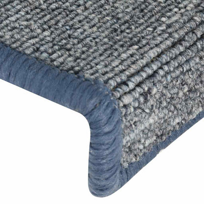 Trapmatten 30 st 65x21x4 cm paars en blauw