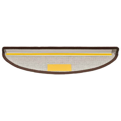 Trapmatten 20 st 56x17x3 cm koffiebruin