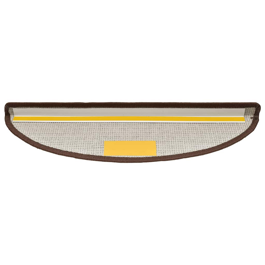 Trapmatten 20 st 56x17x3 cm koffiebruin