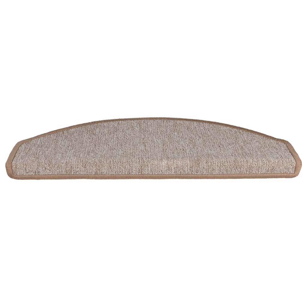 Trapmatten 20 st 65x24x4 cm lichtbruin halfrond groot