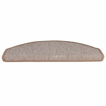 Trapmatten 20 st 65x24x4 cm lichtbruin halfrond groot