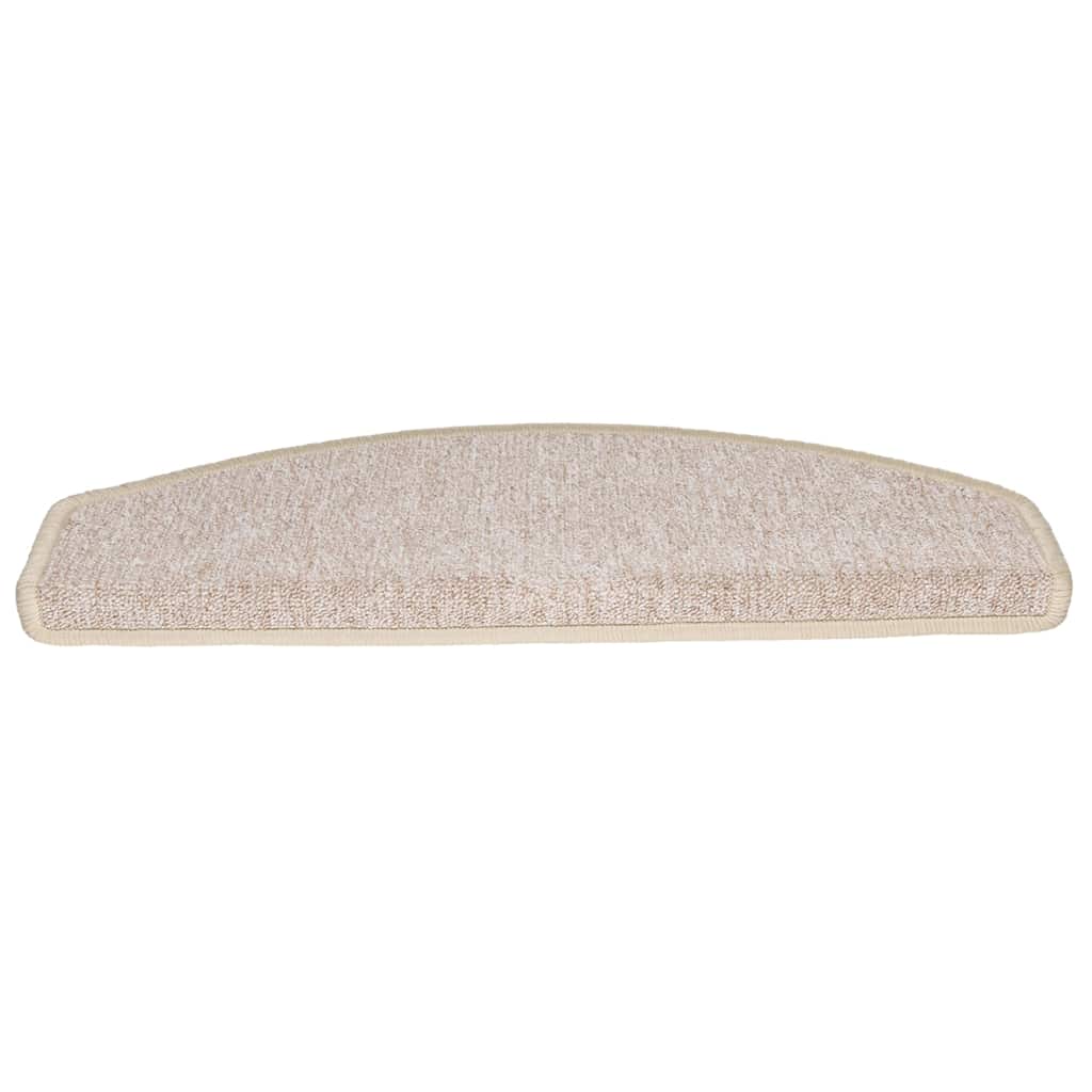 Trapmatten 20 stuks 65x24x4 cm Taupe Halfrond Groot