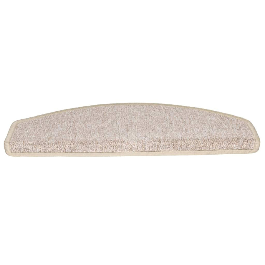 Trapmatten 20 stuks 65x24x4 cm Taupe Halfrond Groot