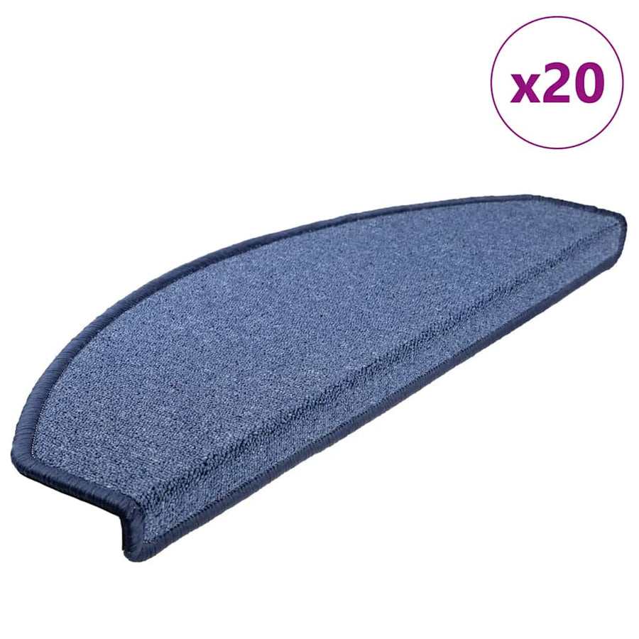 Trapmatten 20 st 65x24x4 cm blauw