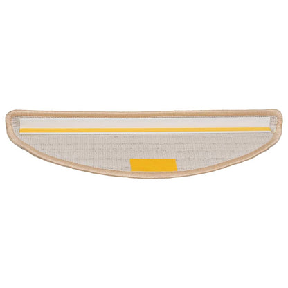 Trapmatten 30 st 56x17x3 cm crèmekleurig