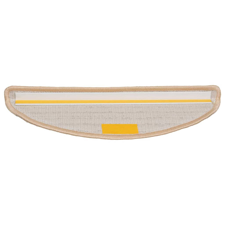 Trapmatten 30 st 56x17x3 cm crèmekleurig
