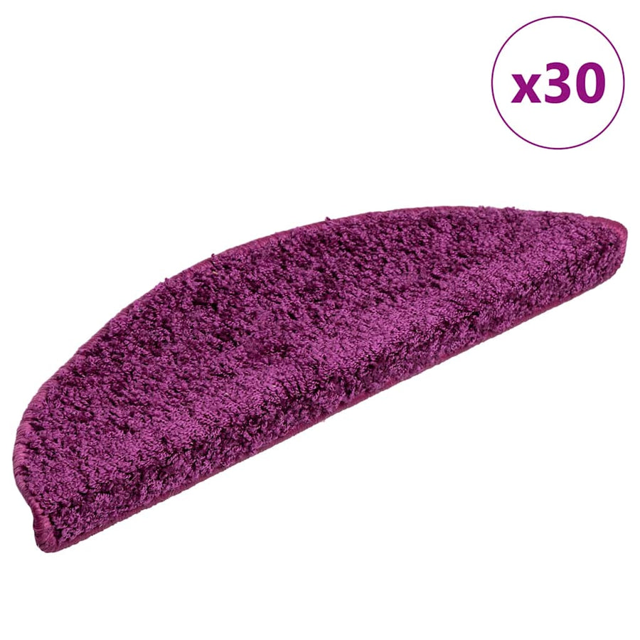 Trapmatten 30 st 56x17x3 cm paars