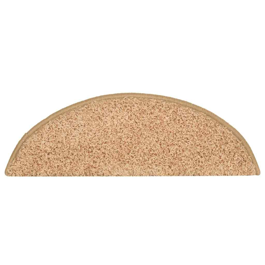 Trapmatten 30 stuks 56x17x3 cm Goud Halfrond