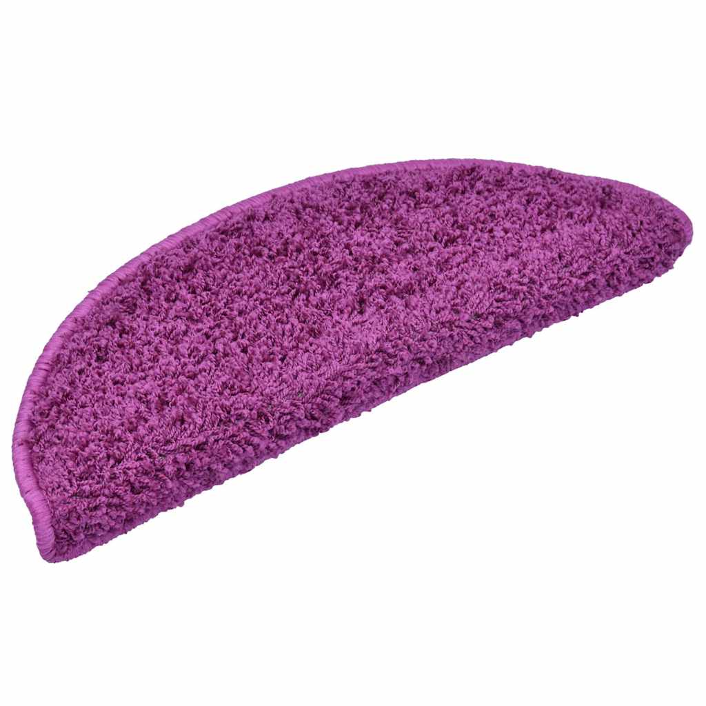 Trapmatten 30 st 65x21x4 cm paars