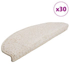 Trapmatten 30 stuks 65x21x4 cm wit halfrond