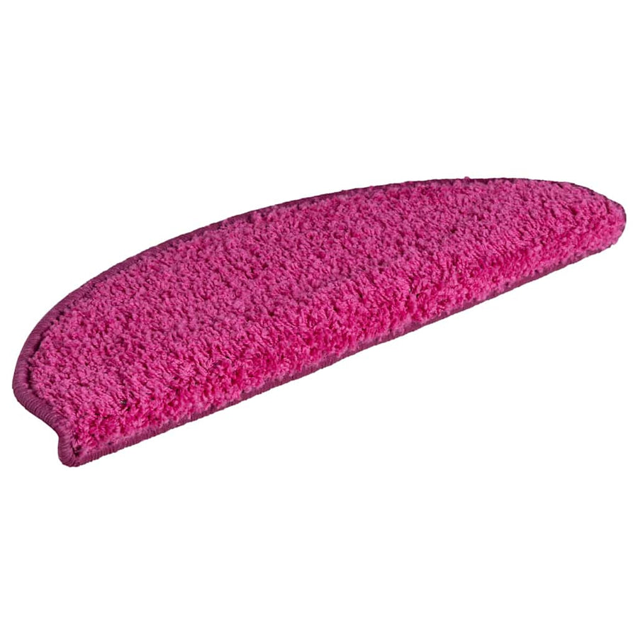 Trapmatten 30 stuks 65x21x4 cm Roze Halfrond Groot