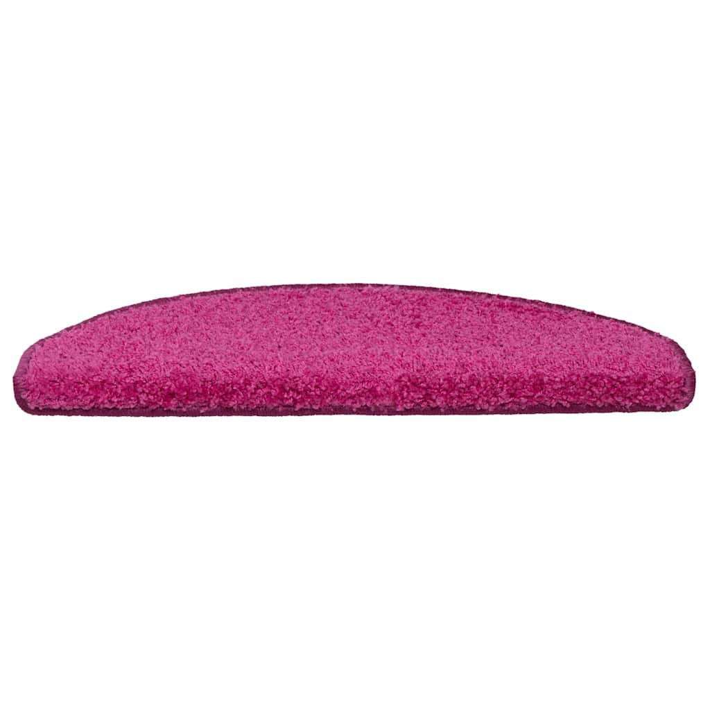 Trapmatten 30 stuks 65x21x4 cm Roze Halfrond Groot